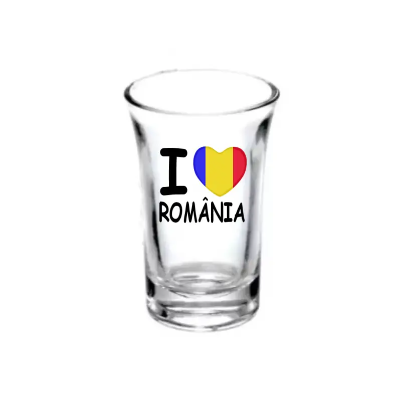 I love romania, pahar shout, model 024b